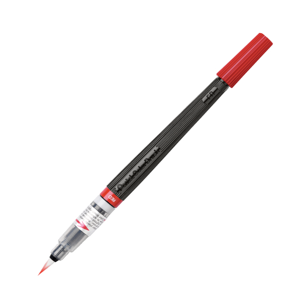 

Маркер-кисть Pentel Color Brush для рисования 1-10 мм красный (ХGFL-102х)