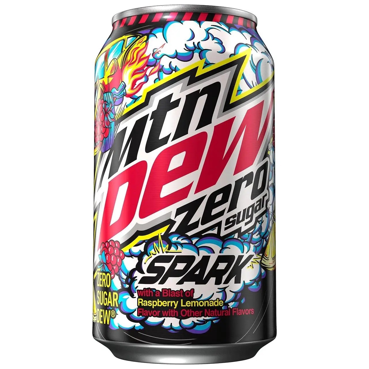 Газировка Mountain Dew Raspberry Lemonade Zero Sugar 355 мл от продавца ...