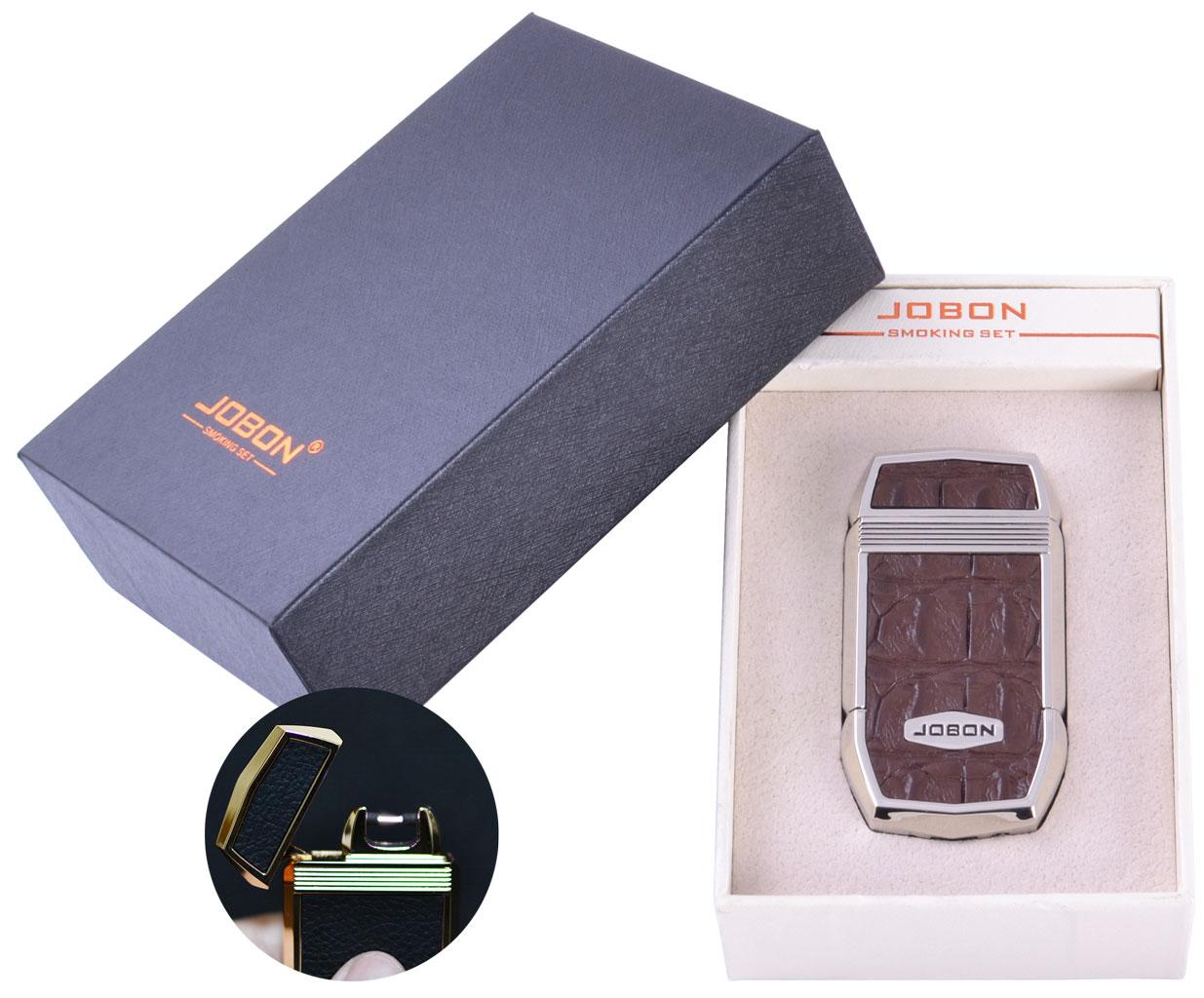 

Электроимпульсная зажигалка в подарочной упаковке Jobon (USB) Hammer
