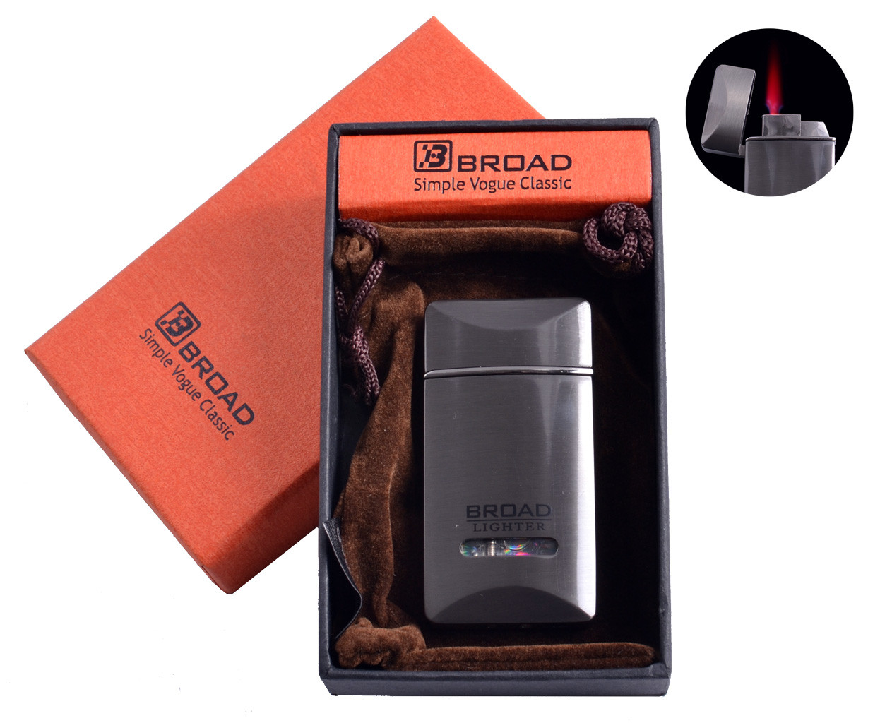 

Зажигалка подарочная Broad Text I