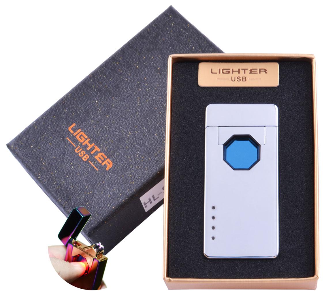 

Электроимпульсная зажигалка в подарочной упаковке Lighter (Двойная молния, USB) Void