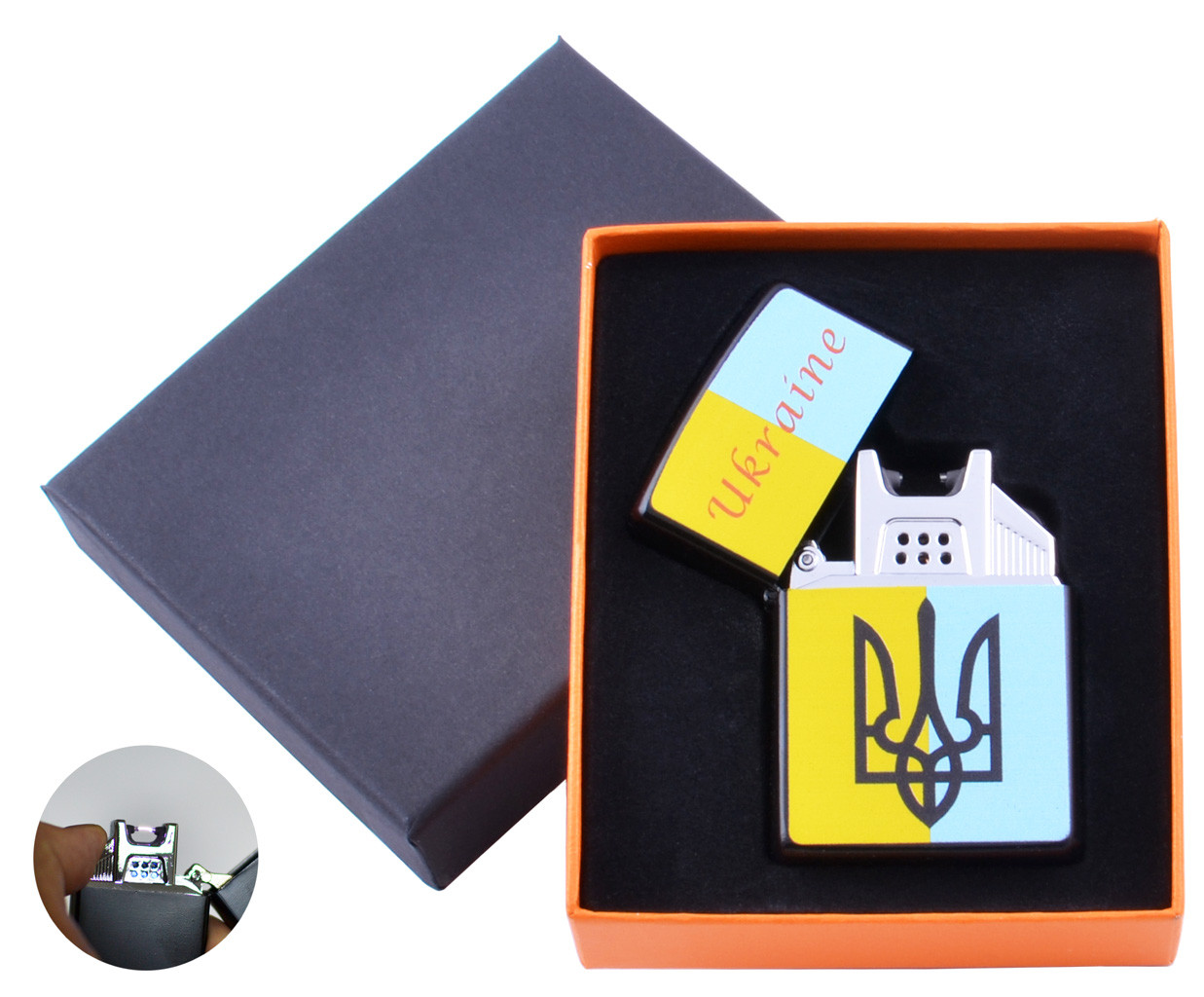

Электроимпульсная зажигалка Украина (USB) Type B