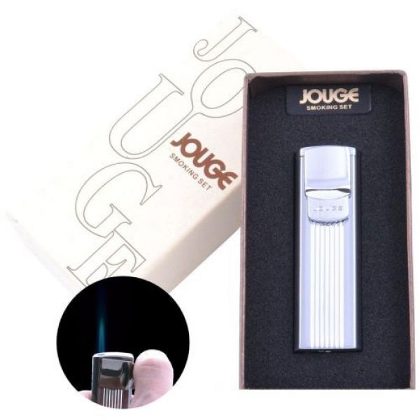 

Зажигалка подарочная Jouge (Острое пламя) Silver