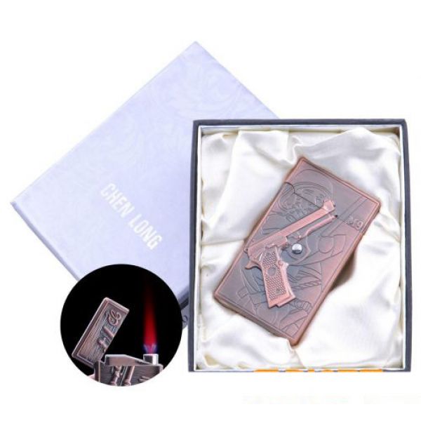 

Зажигалка электронная в подарочной коробке M (Турбо пламя) Scepter 2
