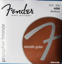 

Струны акустической гитары Fender 60M