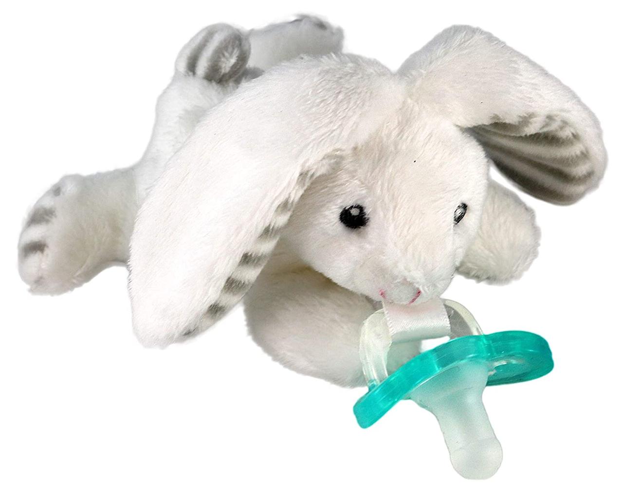 

М'яка іграшка + пустушка RaZbuddy Paci Holder - JollyPop Pacifier - Coco Bunny