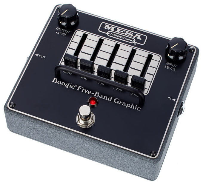 

Педаль-эквалайзер MESA BOOGIE 5 BAND GRAPHIC EQUALIZER PEDAL
