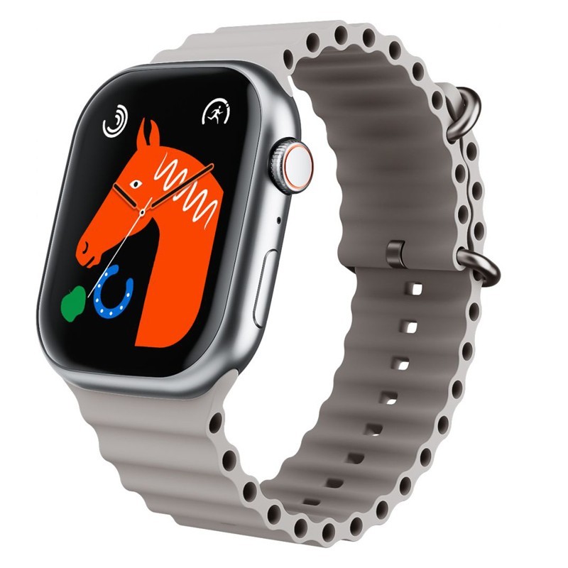 Смарт-годинник Smart Watch XO W8 PRO, сріблястий – фото, відгуки