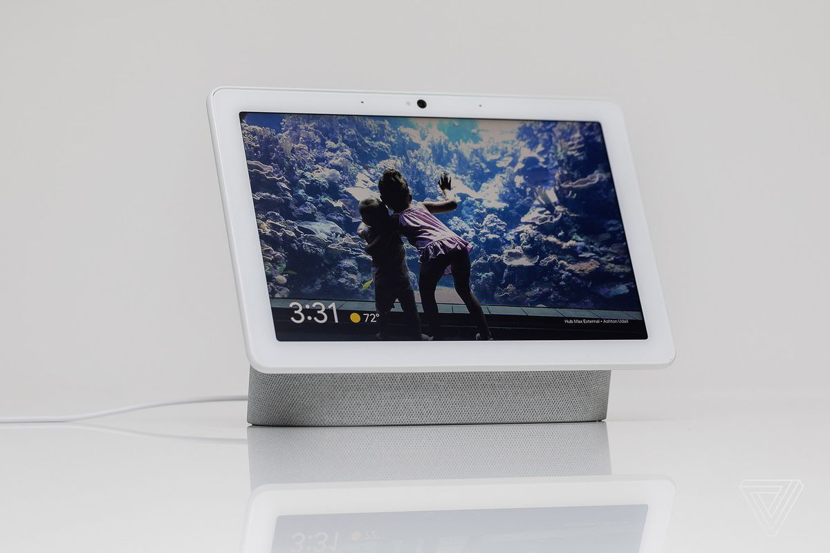 Контроллер Google Nest Hub Max Chalk – фото, отзывы