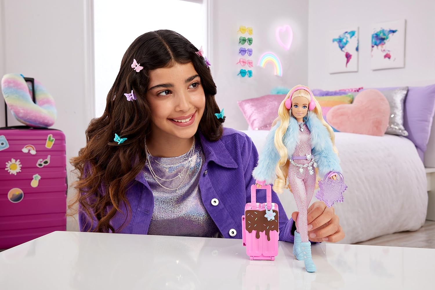 Кукла Барби Экстра Путешествие в зимнем наряде Barbie Extra Fly Snow-Themed  Travel (HPB16) – фото, отзывы, характеристики в интернет-магазине ROZETKA  от продавца: Вuy here | Купить в Украине: Киеве, Харькове, Днепре, Одессе,