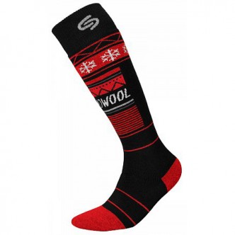 

Термоноски InMove Ski Deodorant Thermowool - Черные с красным, Термоноски InMove Ski Deodorant Thermowool 38-40 Черные с красным