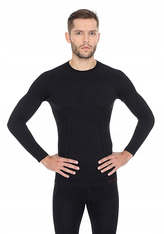

Футболка с длинными рукавами Brubeck Active Wool LS12820  Black, Футболка с длинными рукавами Brubeck Active Wool LS12820 XL Black