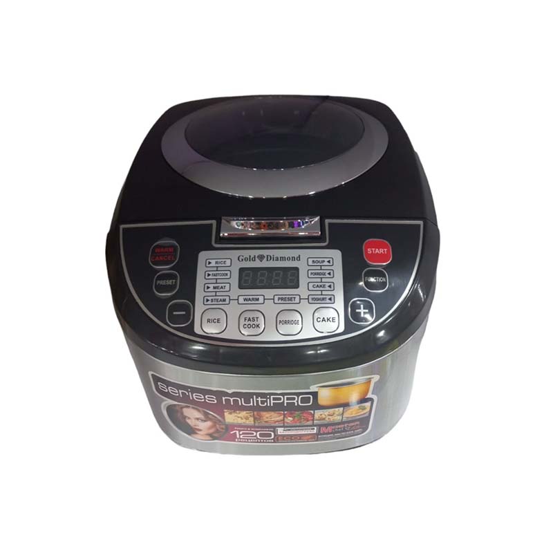 Мультиварка с фритюрницей Gold Diamond TK-08815 на 21 програму 5л ...
