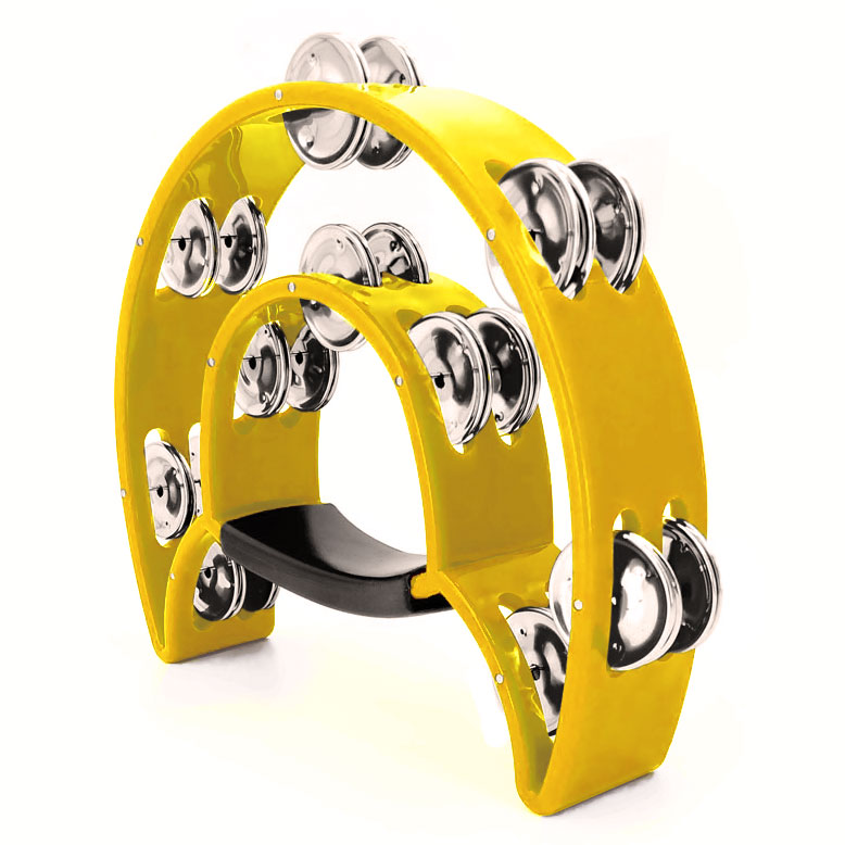 

Тамбурин MAXTONE 818 YL Dual Power Tambourine (Yellow)