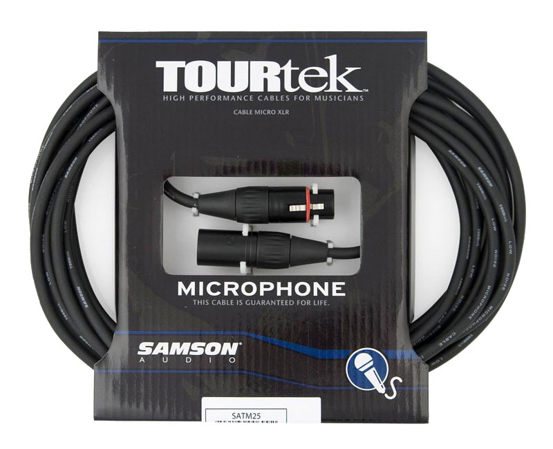 

Кабель SAMSON TM25 Tourtek Microphone Cable (7.62m)