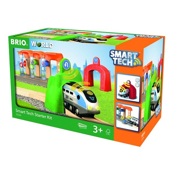 

Стартовый набор BRIO Smart Tech включая поезд и систему мойки