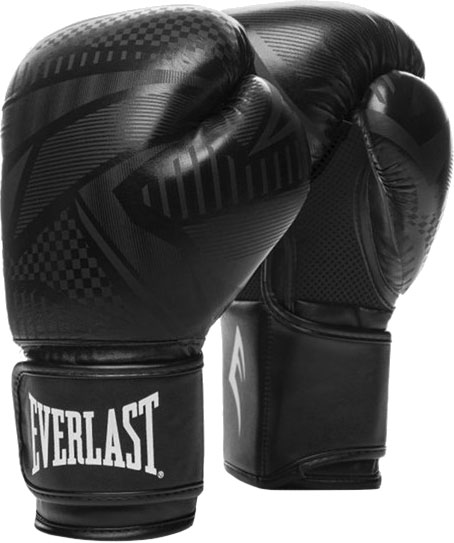 Боксерские тренировочные перчатки Everlast Spark 14 унций Черные ...