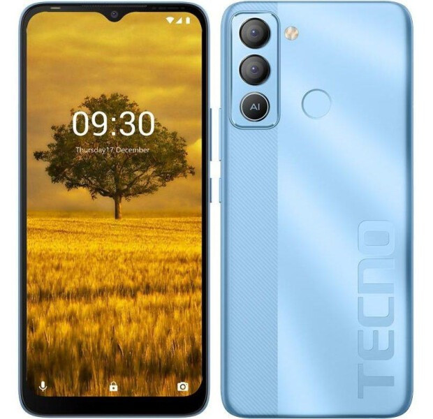 Смартфон Tecno POP 5 LTE (BD4a) 2/32Gb Ice Blue, Телефон Техно Поп с ...