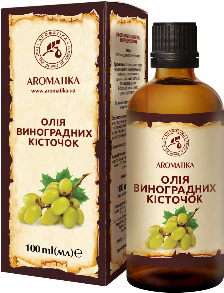 Масло Ароматика Виноградных косточек 100 мл (4820031050029) – в ...