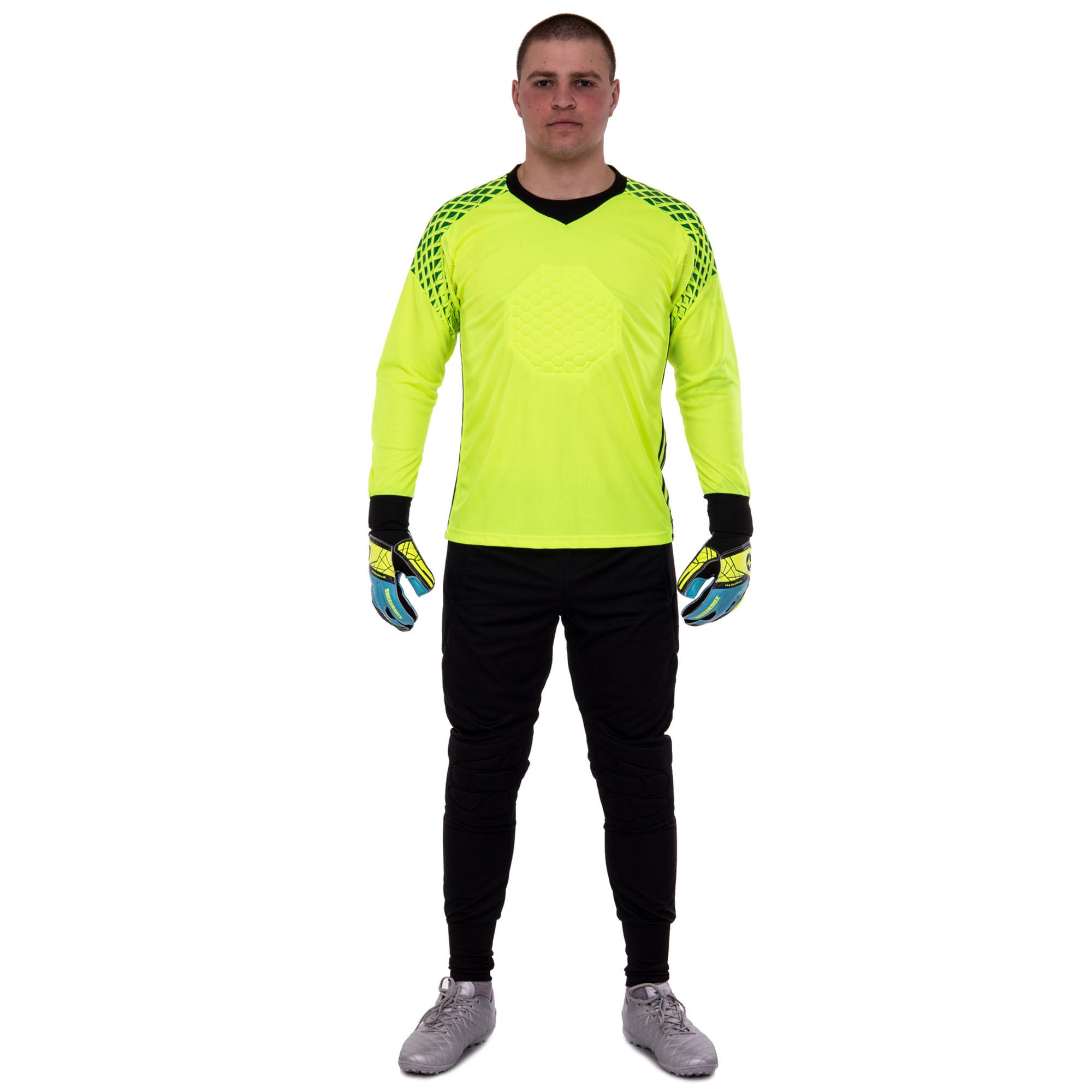 Форма футбольного вратаря SP-Sport CO-7608 Цвет: Салатовый размер: L ...