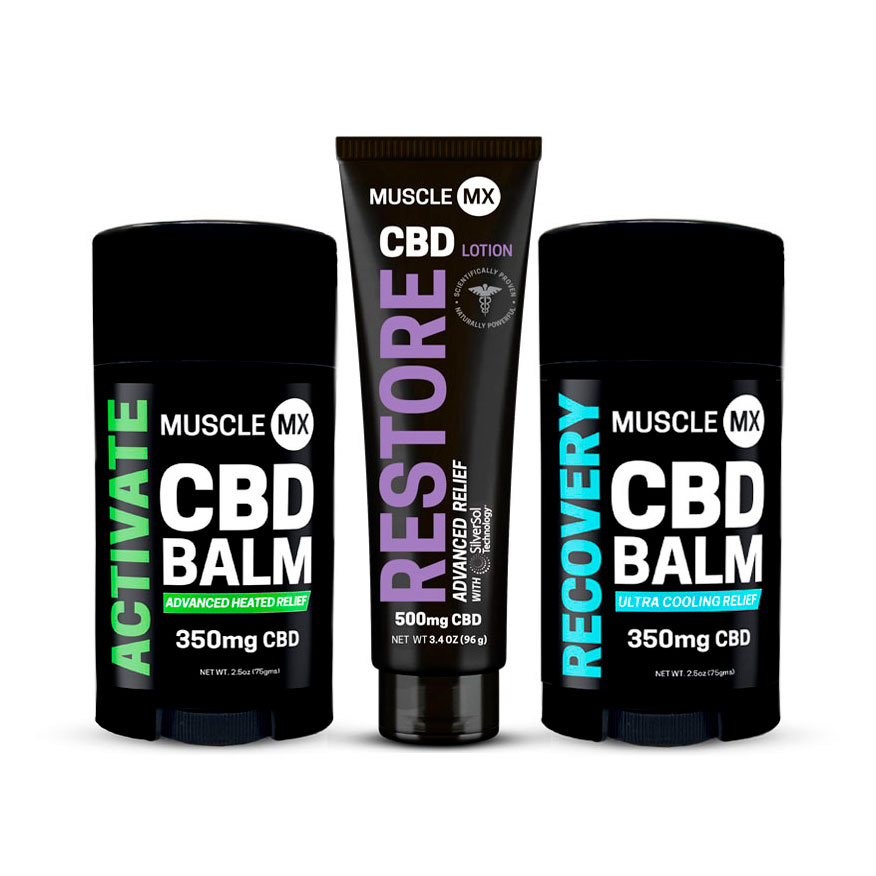 

Косметика Muscle MX Muscle MX НАБІР TOPICAL CBD 100 мл (SET3)