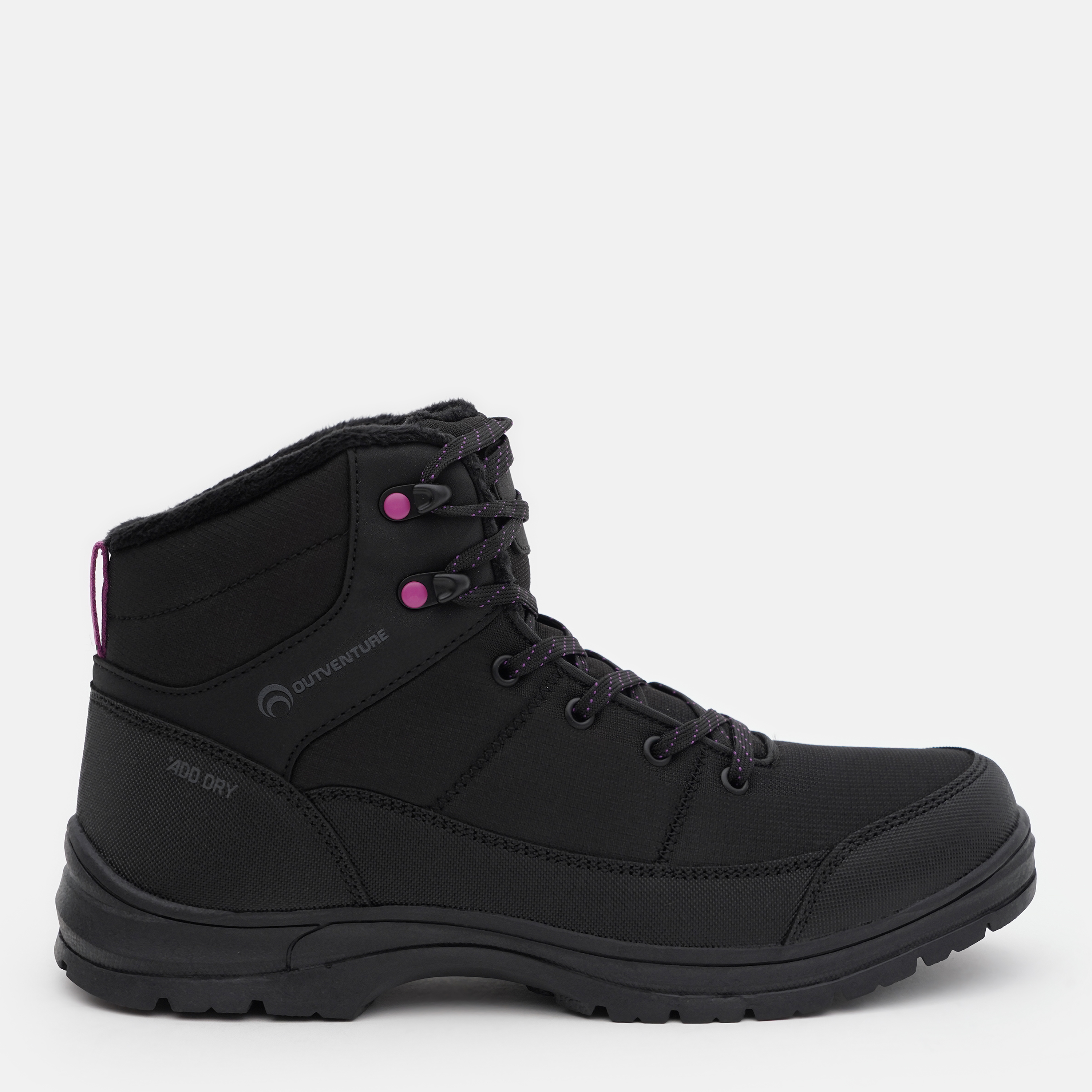 Акція на Жіночі черевики високі для туризму Outventure Forester 3 W Women'S Boots 122680-99 36 22.5 см Чорні від Rozetka