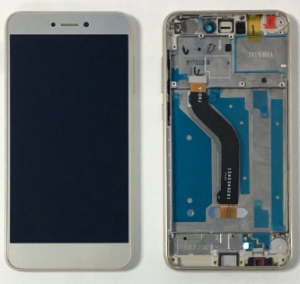 

Дисплей (экран) для Huawei P8 Lite (2017), P9 Lite (2017) , PRA-LA1, PRA-LX2, PRA-LX3, белый с передней панелью high copy