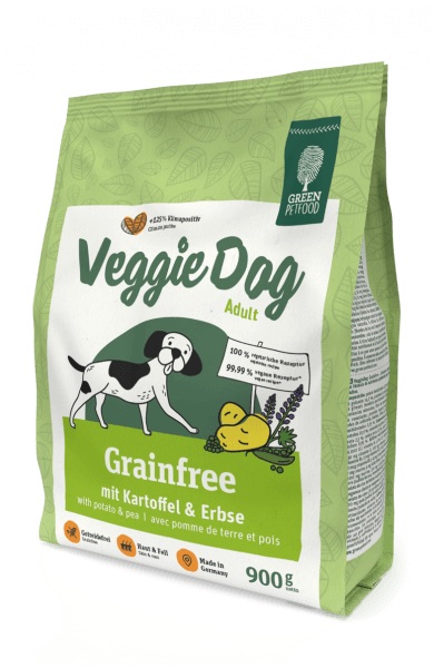 Корм Green Petfood VeggieDog Grainfree сухой беззерновой вегетарианский ...