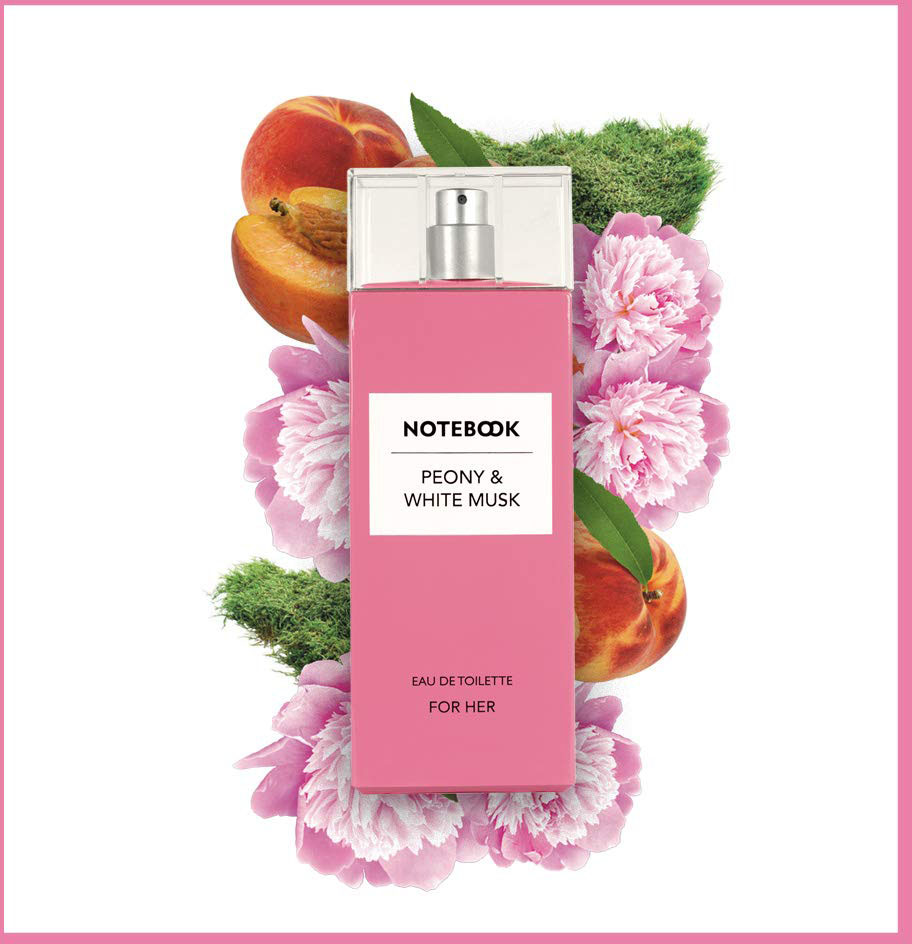 Notebook rose musk online & vanilla