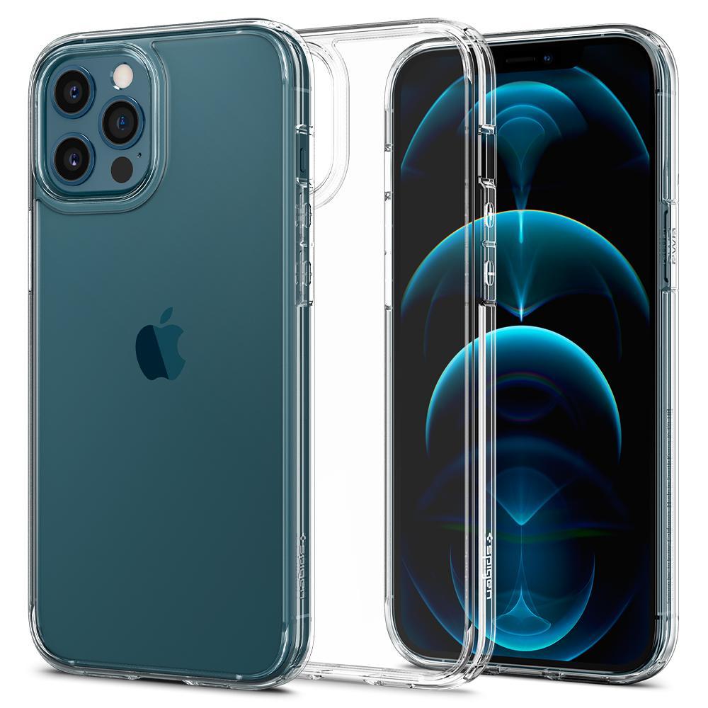 

Чехол Spigen Ultra Hybrid для iPhone 12 Pro Max Crystal Clear