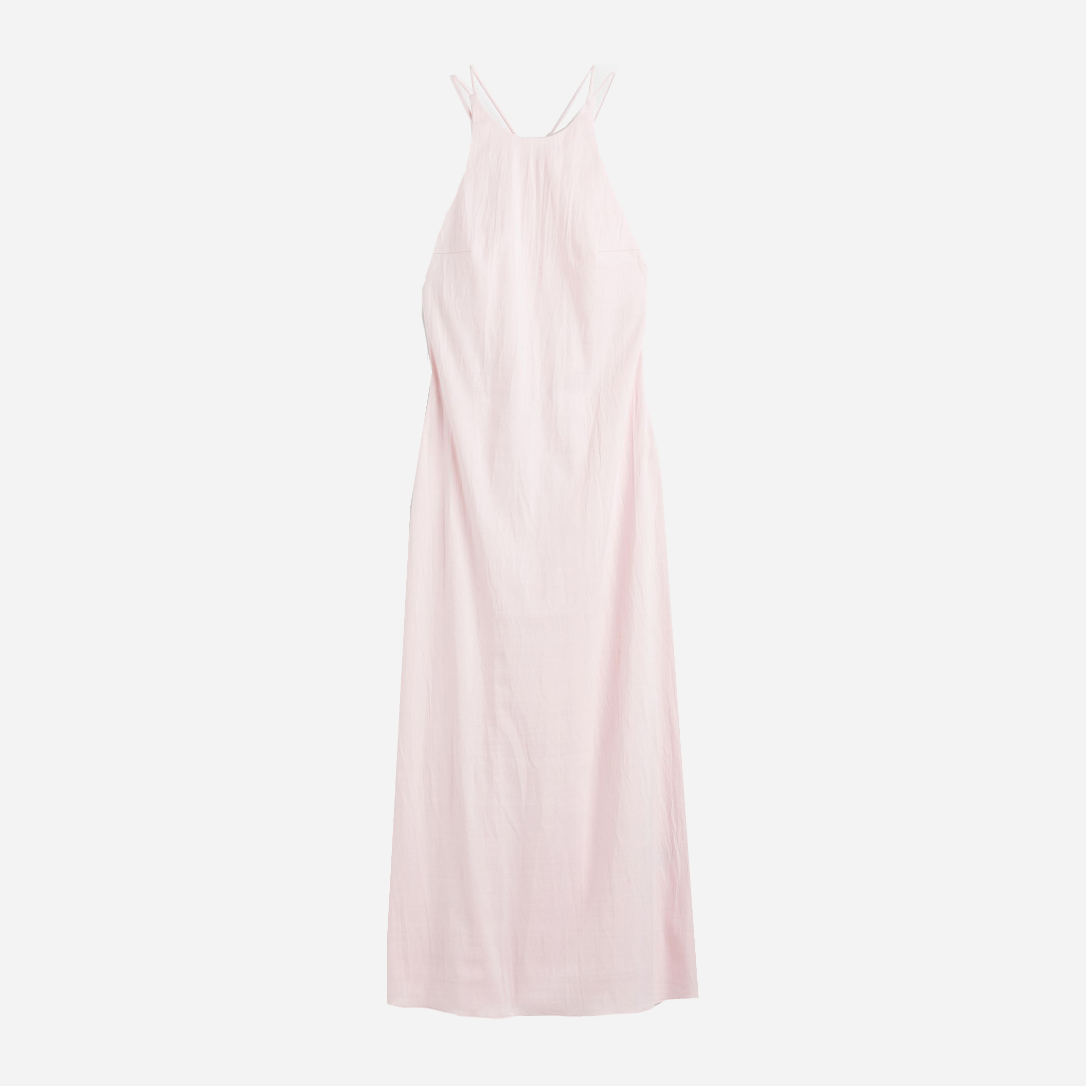 Акція на Сукня міді літня жіноча H&M A2211-1072191 44 Світло-рожева від Rozetka