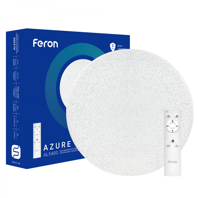 

Люстра светодиодная Feron AL5400 AZURE 36W