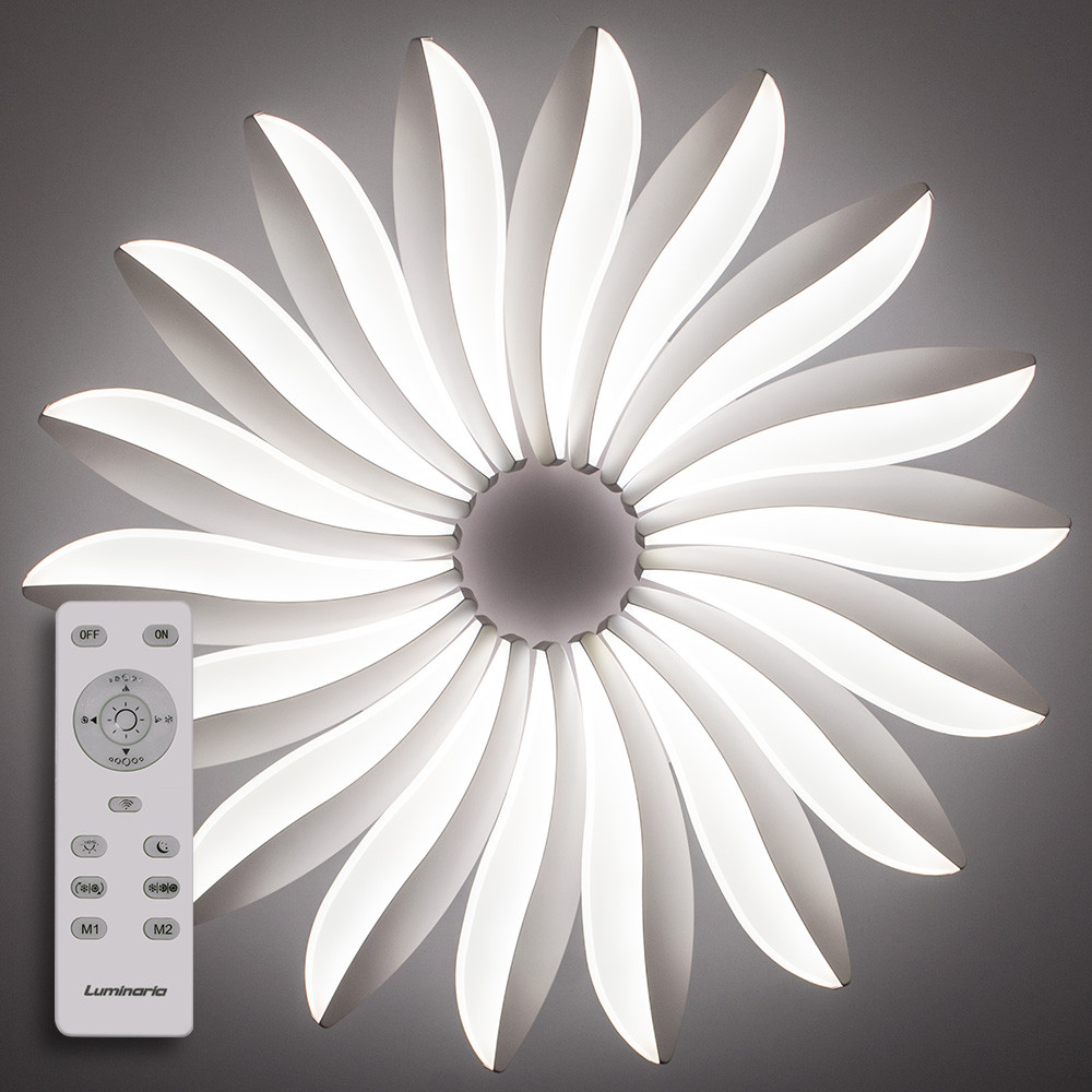 

Люстра светодиодная с пультом Luminaria LILIYA DOUBLE 85W