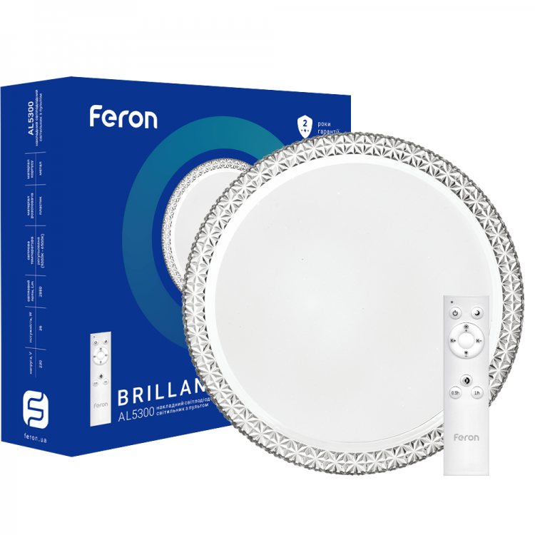 

Светодиодный светильник Feron AL5300 BRILLANT 36W