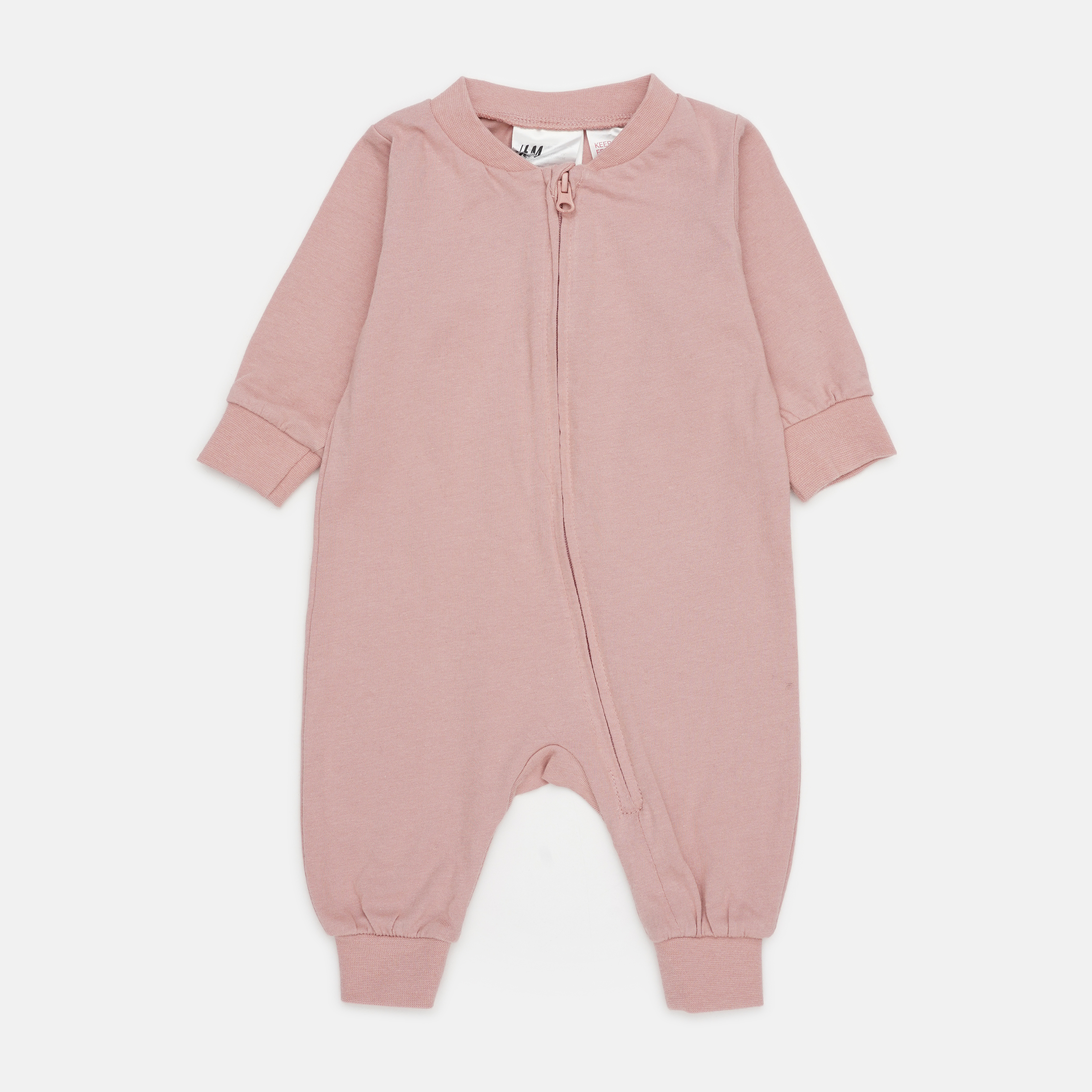 Акція на Дитячий чоловічок для новонароджених дівчаток H&M 0711235 50 см Темно-рожевий від Rozetka