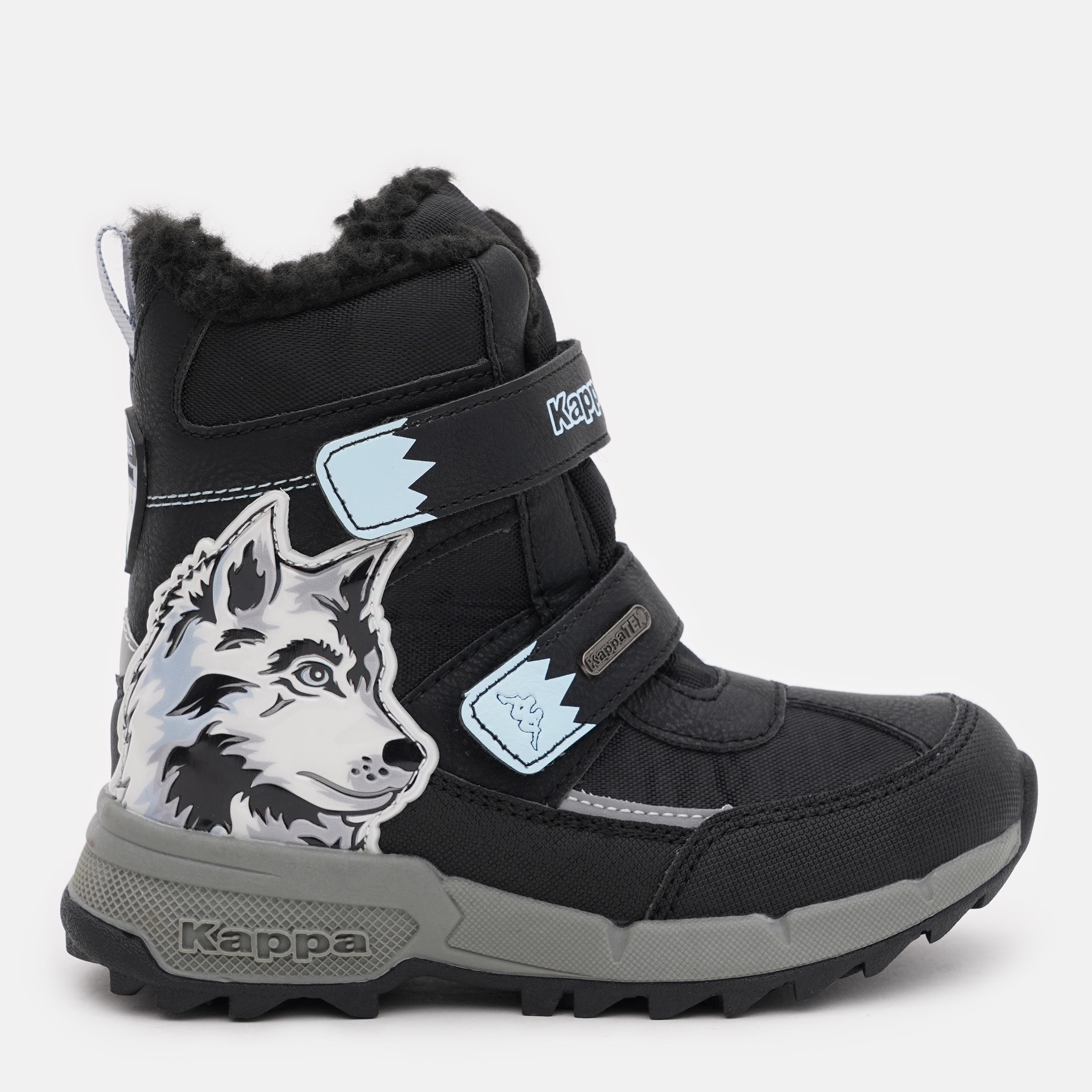 Акція на Дитячі зимові черевики для хлопчика Kappa Claw Ii Tex K 261044K-1165 28 Black/Ice від Rozetka