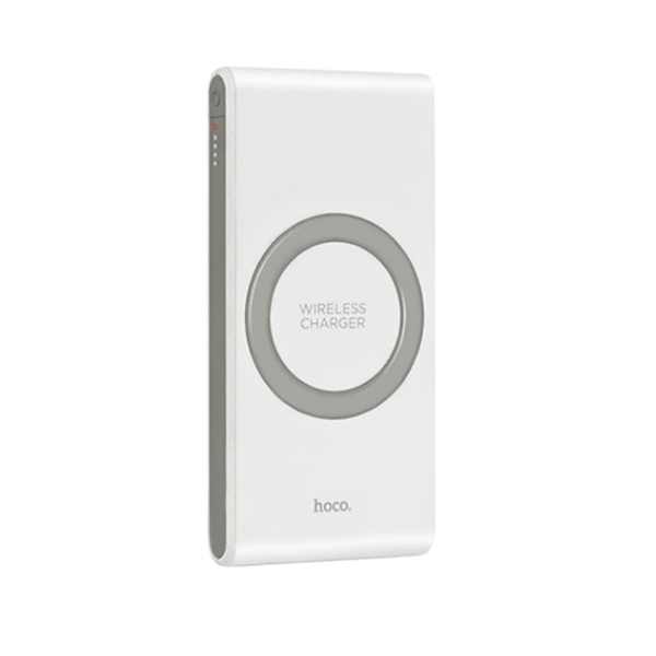 

Внешний аккумулятор УБМ (Power Bank) Hoco B32 Energetic Wireless Charging 8000mAh с функцией быстрой беспроводной зарядки Оригинал Белый