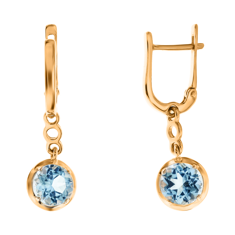 

Серьги-подвески Diamant С2343-02