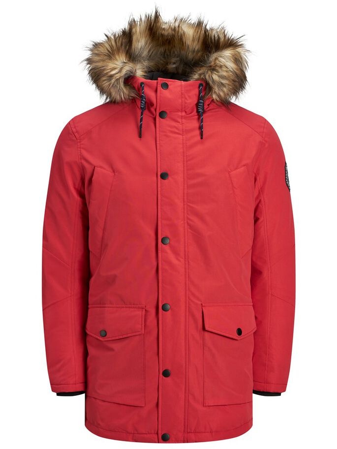 

Парка Jack & Jones SKY PARKA JACKET  Красный 12174383Scarlet, Парка Jack & Jones SKY PARKA JACKET M Красный 12174383Scarlet