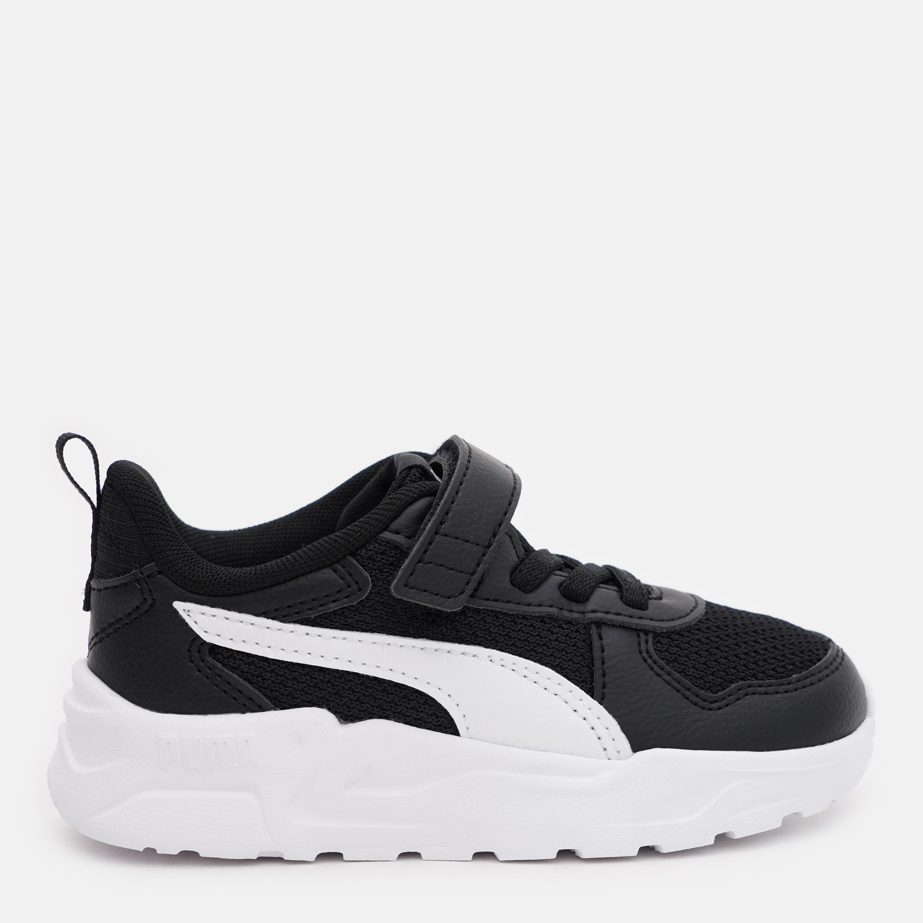 Акція на Дитячі кросівки для хлопчика Puma Trinity Lite AC+ Inf 39148101 23 Puma Black-Puma Black-Puma White від Rozetka