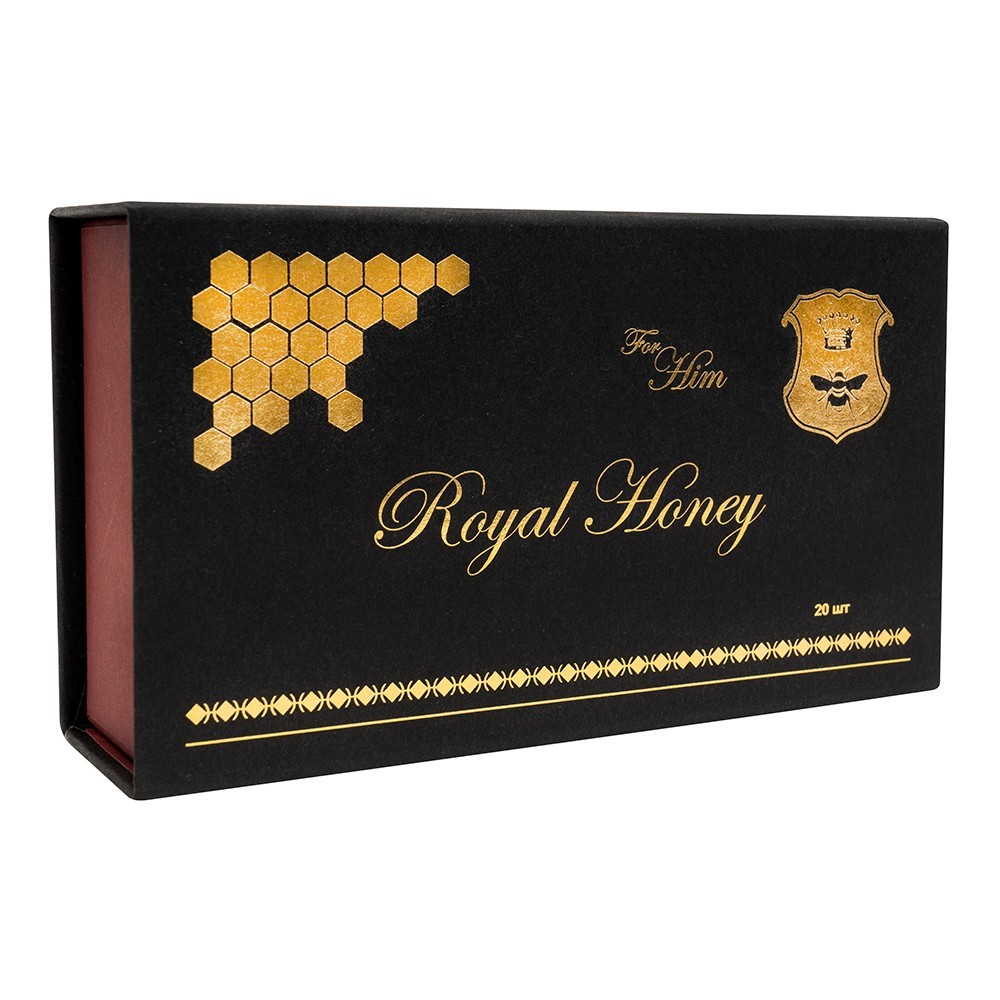 Диетическая добавка Royal Honey for him для потенции и эрекции, 20 стиков  по 10 гр. – фото, отзывы, характеристики в интернет-магазине ROZETKA от  продавца: Amouage Nutritions | Купить в Украине: Киеве, Харькове,