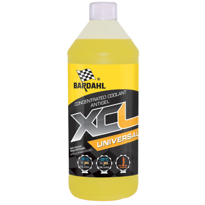 Антифриз BARDAHL G12+ ENGINE ANTIFREEZE ANTIGEL UNIVERSAL желтый 1л ...