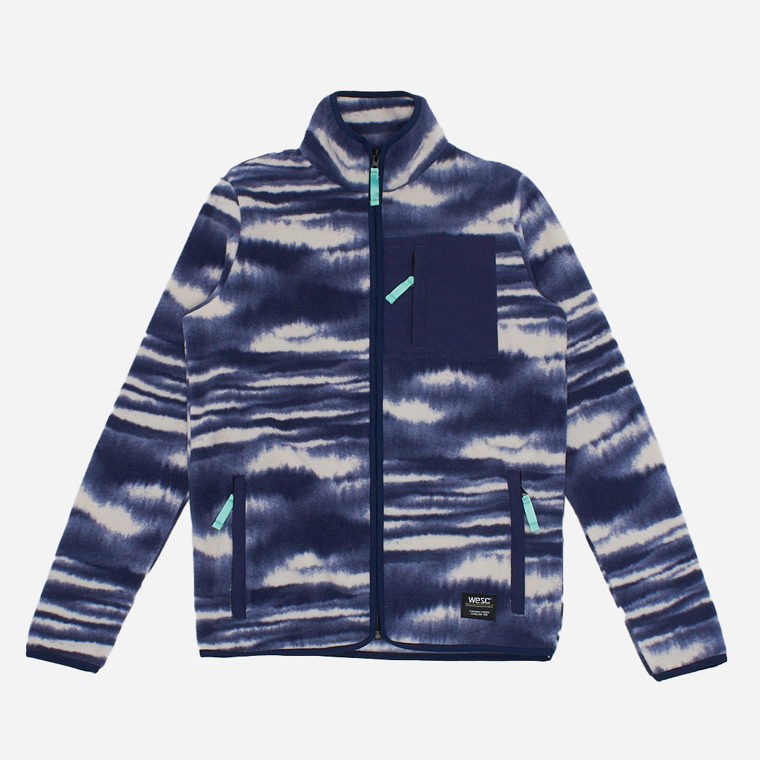 Patagonia synchilla shepherd knit stone clearance blue