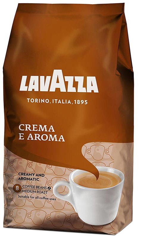 Купити Кава в зернах Lavazza Crema Aroma 1 кг (8000070024441) - ROZETKA ...