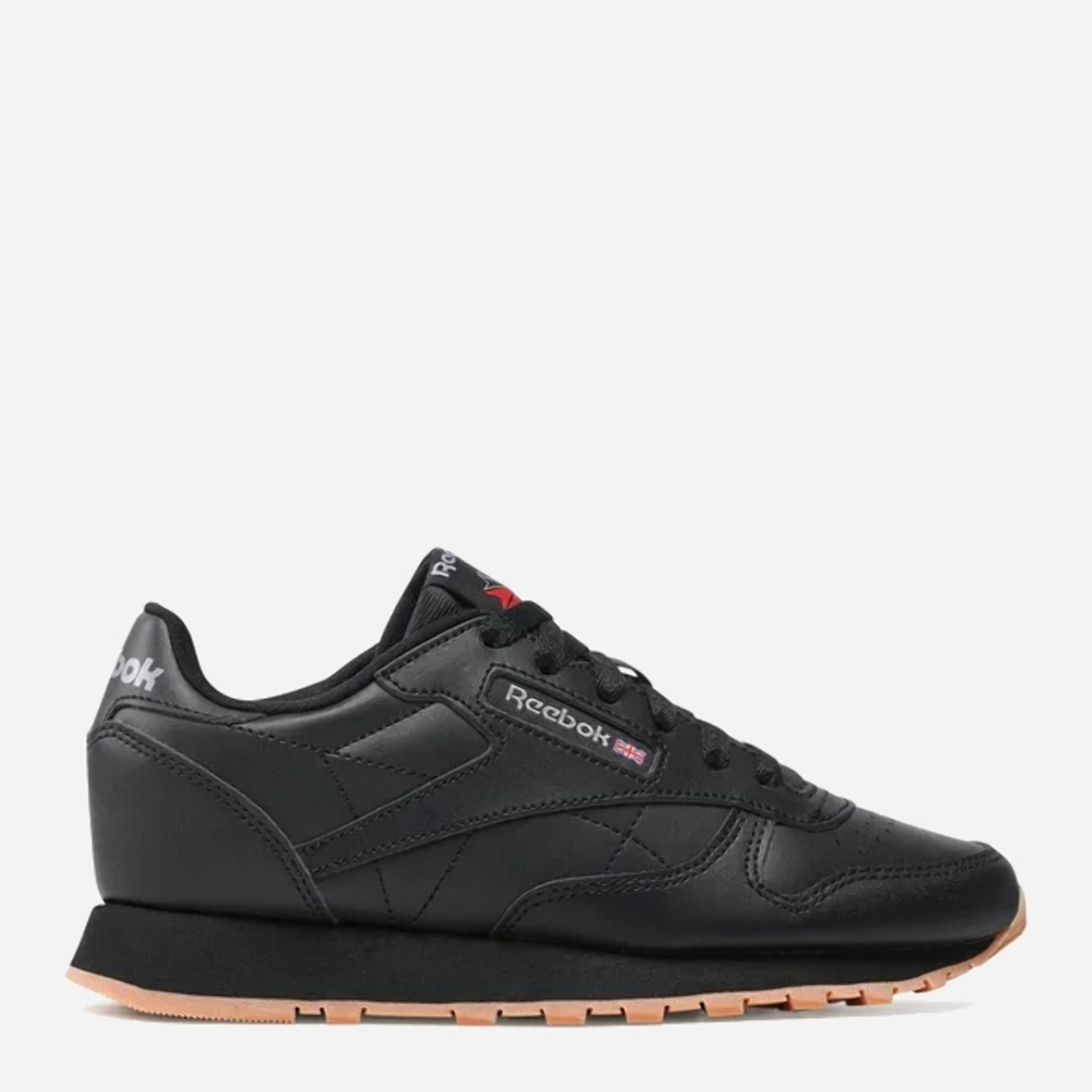 Акция на Підліткові кросівки для дівчинки Reebok Cl Lthr GZ6093 36 (4.5US) 23.5 см Чорні от Rozetka