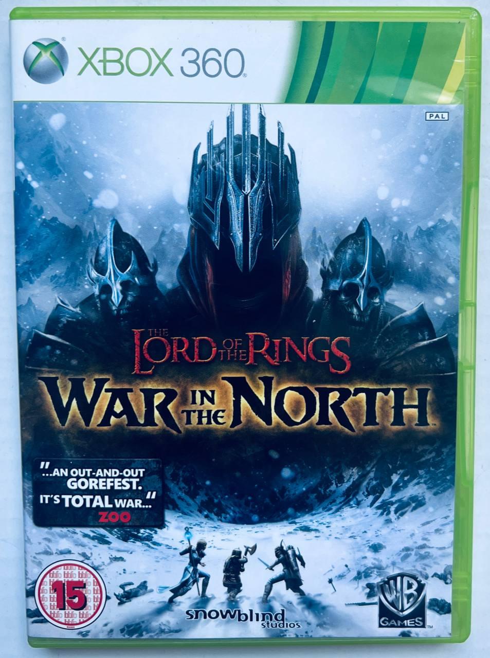 The Lord of the Rings War in the North, Б/У, русские субтитры - диск для  Xbox 360