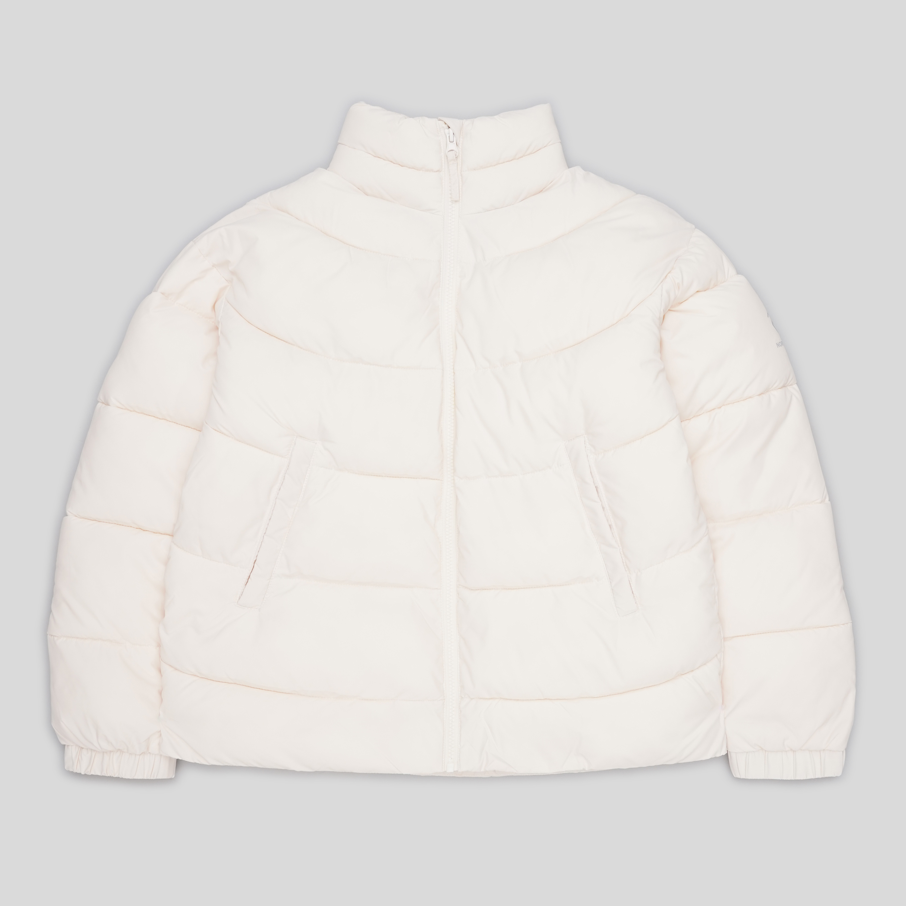 Акция на Підліткова зимова куртка для дівчинки Northland Girls' Jacket 121284-01 158-164 см Кремова от Rozetka