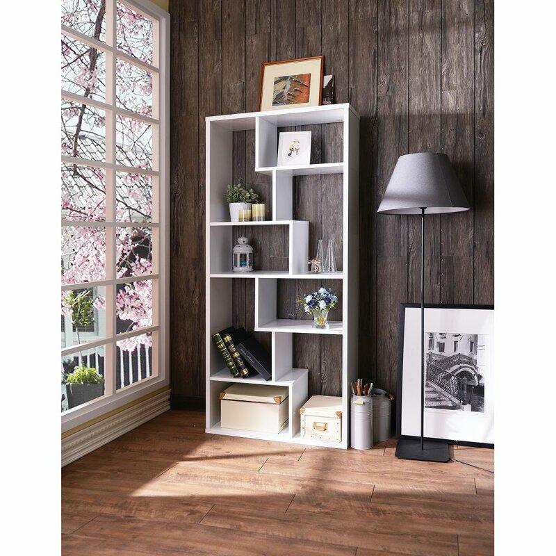 

Геометрический книжный шкаф-полка Abbeigh - Little Room Baby House (WFR-100371-1036)