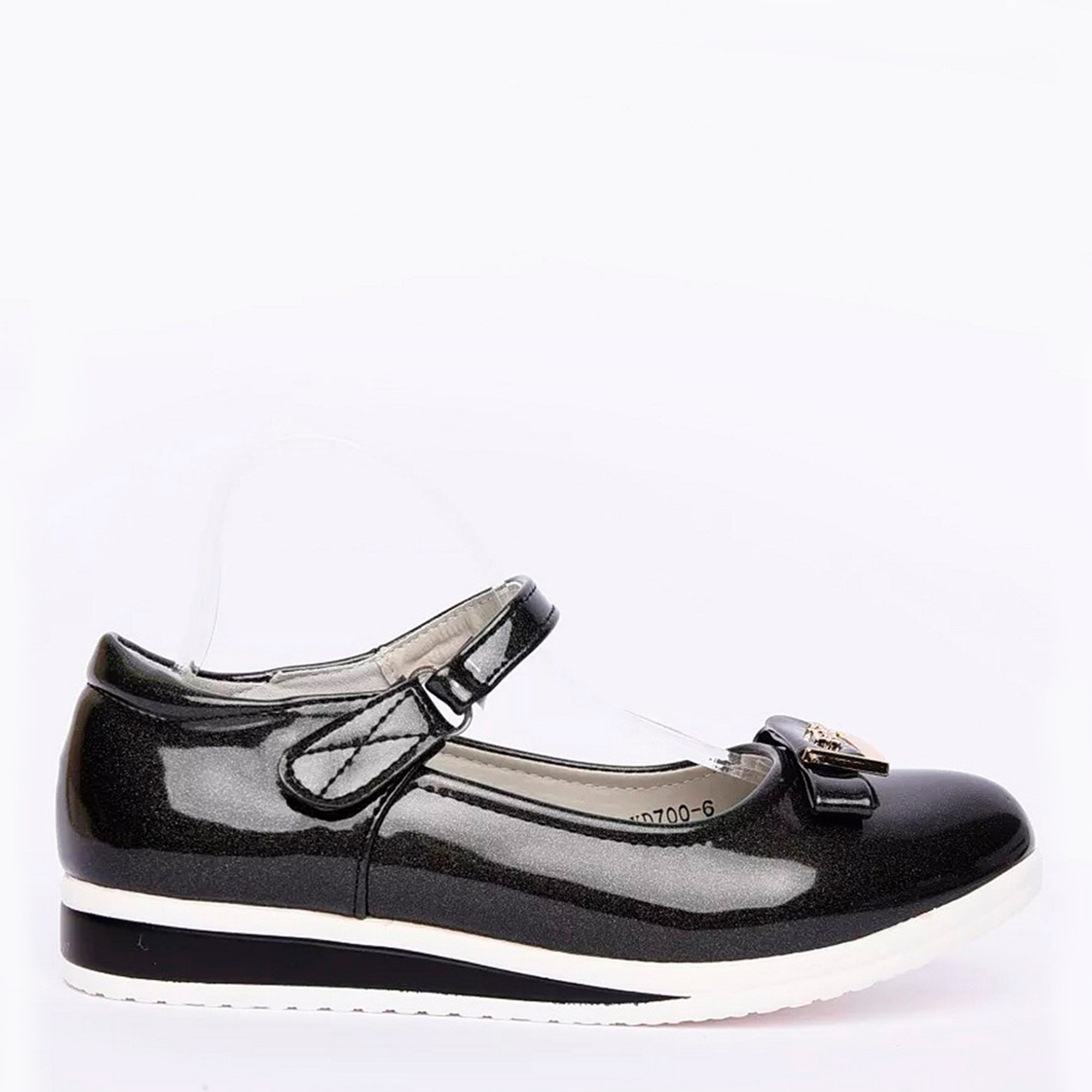 Акція на Підліткові туфлі для дівчинки W.Niko PVM-150011-Black 36 Чорні від Rozetka
