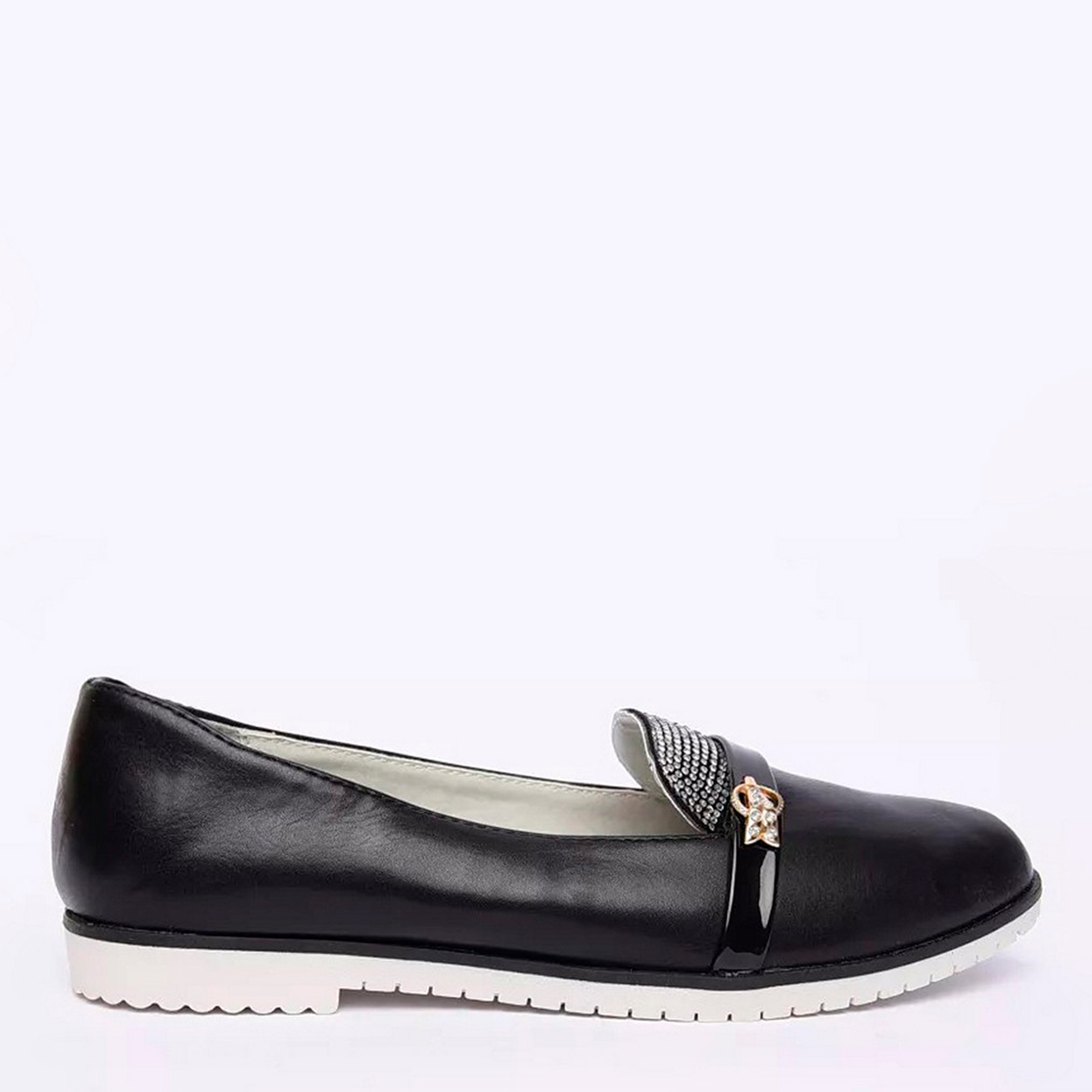 Акція на Дитячі туфлі для дівчинки W.Niko PVM-150096-Black 31 Чорні від Rozetka
